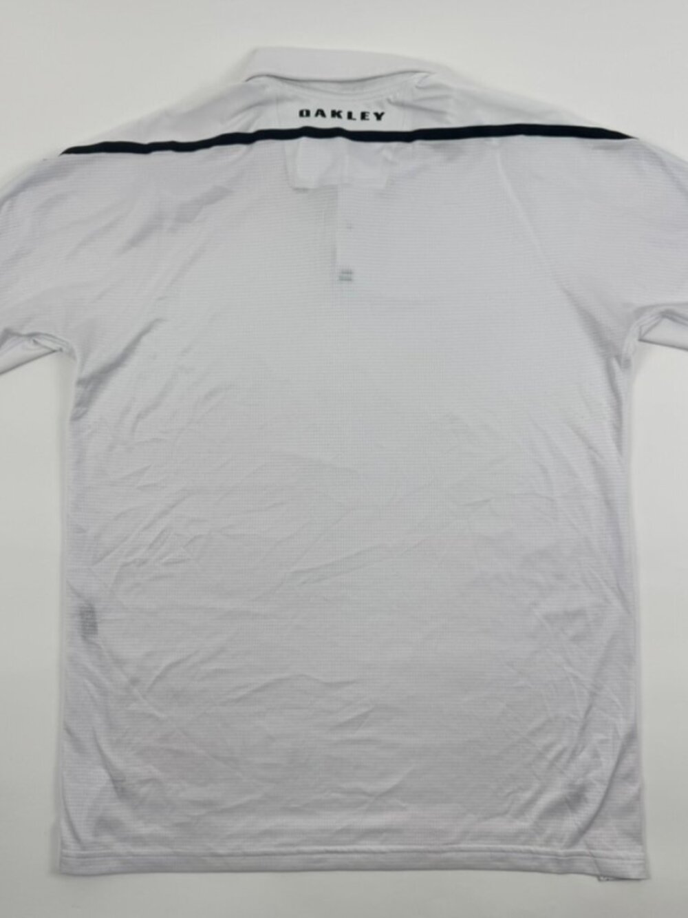 Oakley Velocity Polo Shirt Men Size Small S White 433683 - Picture 6 of 6